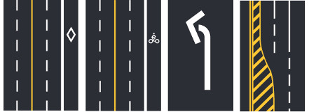 other highway marking examples